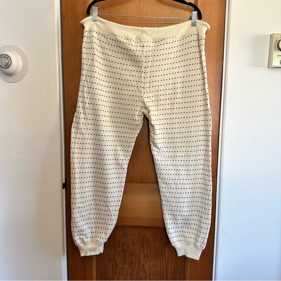 the great swiss dot cropped jogger sweatpants - Picture 4 of 9